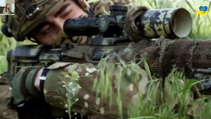 "Ukrainian Sniper Corps: High-Precision Strikes on Russian Soldiers from Miles Away"