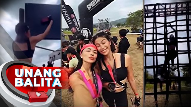 Miss Universe Philippines Michelle Dee, ipinakita ang medal na nakuha sa spartan race | UB