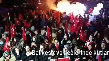 Balıkesir ve ilçelerinde kutlamalar başladı