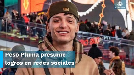 Peso Pluma uno de los mejores artistas del mundo, según Spotify