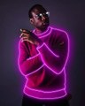 Neon glowing effect in Photoshop