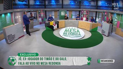 Exclusivo!  Jô diz que pensaria em voltar ao futebol no Corinthians