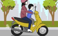 Bác sĩ khuyến cáo không nên cho trẻ ngồi phía trước xe máy, ô tô
