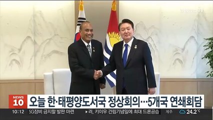 오늘 한·태평양도서국 정상회의…5개국 연쇄회담