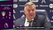 Allardyce gets 'touchy' at questions after Leeds United relegation