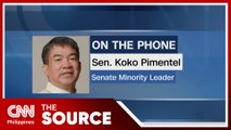 Senate Minority Leader Koko Pimentel | The Source