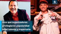 Julio Preciado arremete contra Peso Pluma y Natanael Cano por ser estelares del Festival Arre