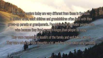 Proverbs 16:31 | Respect for the Elders