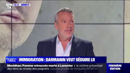 Immigration: entre Darmanin et les LR, "c'est un peu je te tiens, tu me tiens"
