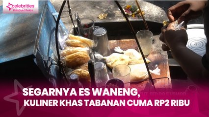 Segarnya Es Waneng, Kuliner Khas Tabanan Cuma Rp2 Ribu