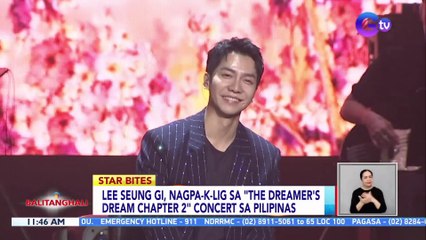 Lee Seung Gi, nagpa-k-lig sa "The Dreamer's Dream Chapter 2" concert sa Pilipinas | BT