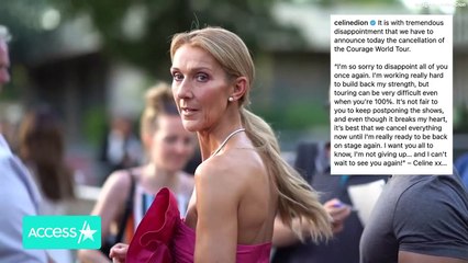 Celine Dion Cancels World Tour Amid Ongoing Health Battle