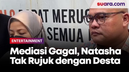 Mediasi Gagal, Natasha Rizki Umumkan Tak Rujuk dengan Desta