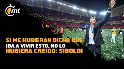 Con el Título le pago un poco a Tigres el descenso que tuvimos: Siboldi