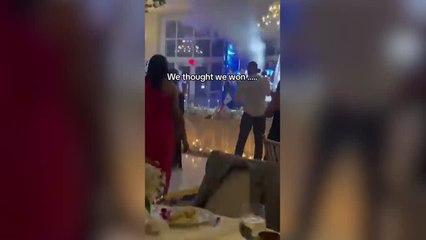 Viral video of Heat fans prematurely celebrating at a wedding