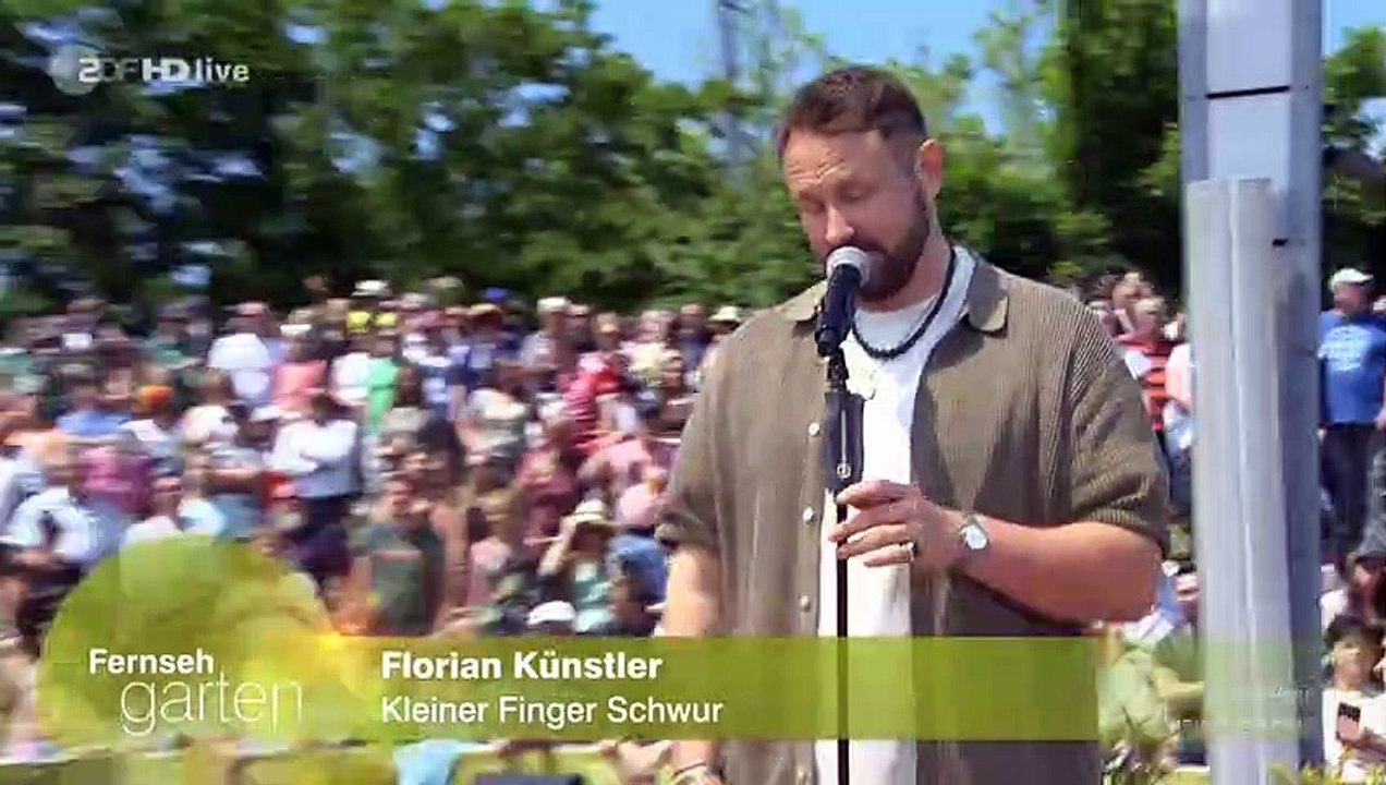 Florian Künstler - Kleiner Finger Schwur - | ZDF Fernsehgarten, 28.05.2023