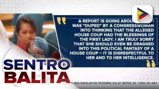 House Deputy Speaker Arroyo, muling iginiit na walang namumuong kudeta vs. House Speaker Romualdez