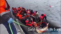 Sahil Güvenlik ilk 5 ayda Yunanistan'ın ölüme terk ettiği bin 570 kaçak göçmeni kurtardı