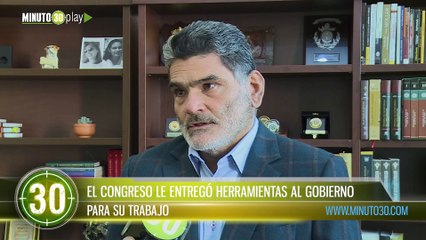 El Congreso le entregó herramientas al Gobierno para su trabajo
