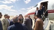الأمين العام للأمم المتحدة انطونيو جوتيريش يصل إلى مطار العريش