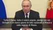 Putin in tv: «I quattro attentatori di Mosca sono stati arrestati»