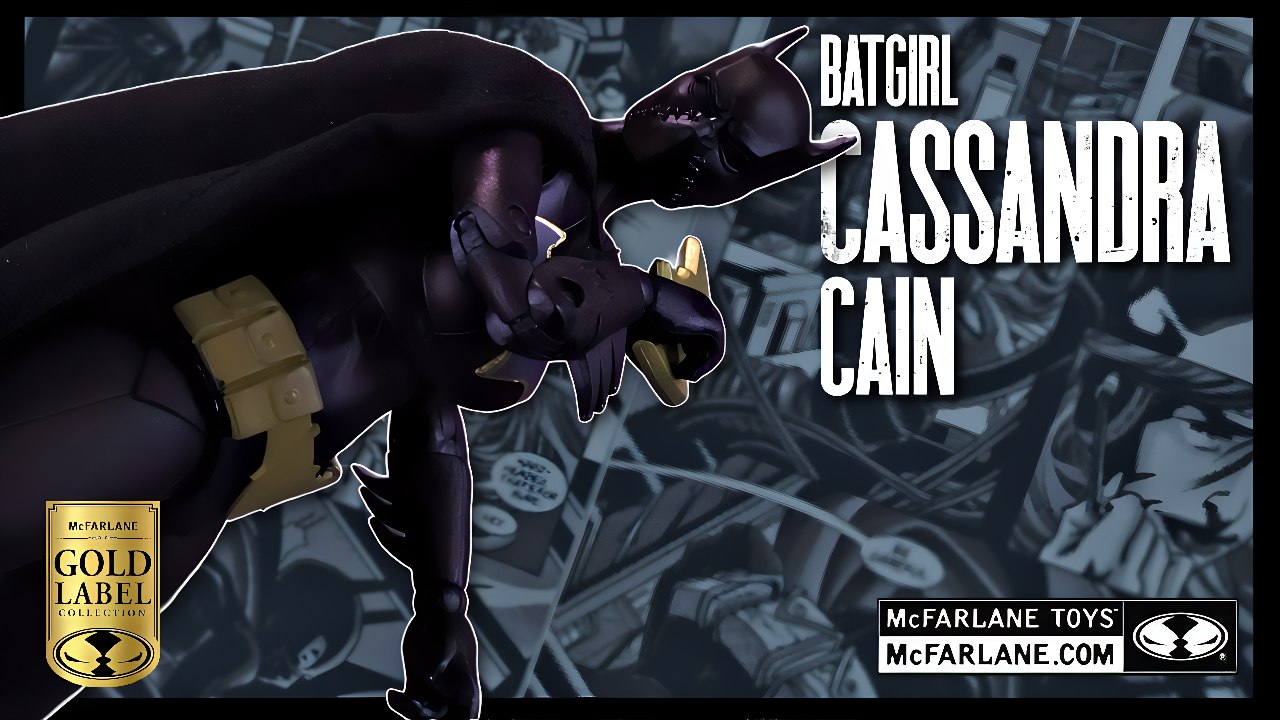McFarlane Toys DC Multiverse Gold label Collection Cassandra Cain Batgirl Figure