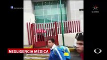 Tiran a bebé recién nacido a la basura en hospital