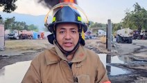 Al menos un fallecido tras explosión de cisternas cargadas de combustible en San Pedro Sula