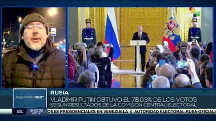 En Rusia se registró una participación de 77.5 % en las elecciones presidenciales