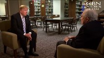 Trump CBN New Interview With Pat Robertson