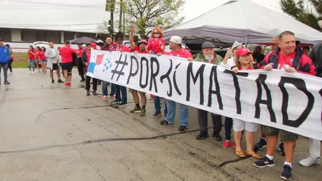 Panamá vs México Liga de Naciones Concacaf: Blas Pérez entrevistando a panameños