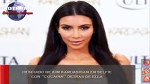 Descuido de Kim Kardashian en selfie con ''Cocaína''