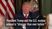 Trump makes false claims about U.S. nuclear arsenal