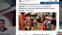 Niños mexicanos ganan concurso de Cálculo Mental en Malasia
