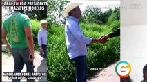 Sicarios exhiben a Alcalde en Morelos, promete darles cinco millones de pesos