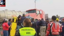 Carambola en la México Pachuca deja 1 muerto y 3 heridos