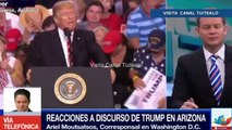 Discurso de Trump fue aterrador dice James Clapper