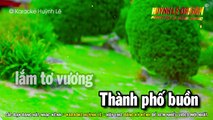 Liên Khúc Karaoke Nhạc Sống Trữ Tình Tone Nam | Con Đường Xưa Em Đi