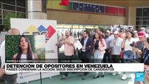 Informe desde Caracas: comenzó la inscripción de candidatos presidenciales en Venezuela