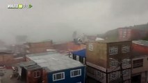 Viviendas sin techos: Fuertes lluvias y vientos han causado emergencias en Bogotá
