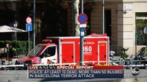 At least 13 dead, 50 injured in Barcelona terror attack