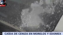 Cae ceniza del Popocatépetl en Morelos explosiones 28 Septiembre