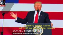 Trump afirma que México no está feliz con renegociación del TLCAN