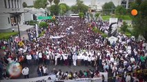 Marcha Universidad de Guadalajara para exigir seguridad