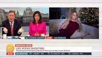 La poco profesional entrevista de Piers Morgan a Mariah Carey por tiroteo en Las Vegas