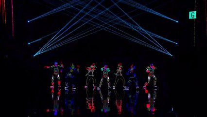 Light Balance: Light Up Dance Crew Delivers Amazing Performance - America's Got Talent 2017