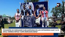 Posadeña se consagró subcampeona en las categorías 0,60 y 0,70 en el Torneo Hípico “Copa Mercedes Benz”