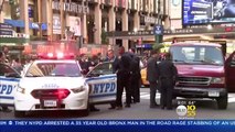 Transeúntes atropellados cerca de la estación Penn en Manhattan