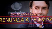 Emilio Azcárraga Sale de Televisa - Confirmado