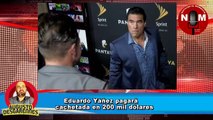 Eduardo Yáñez pagará cachetada en 200 mil dólares